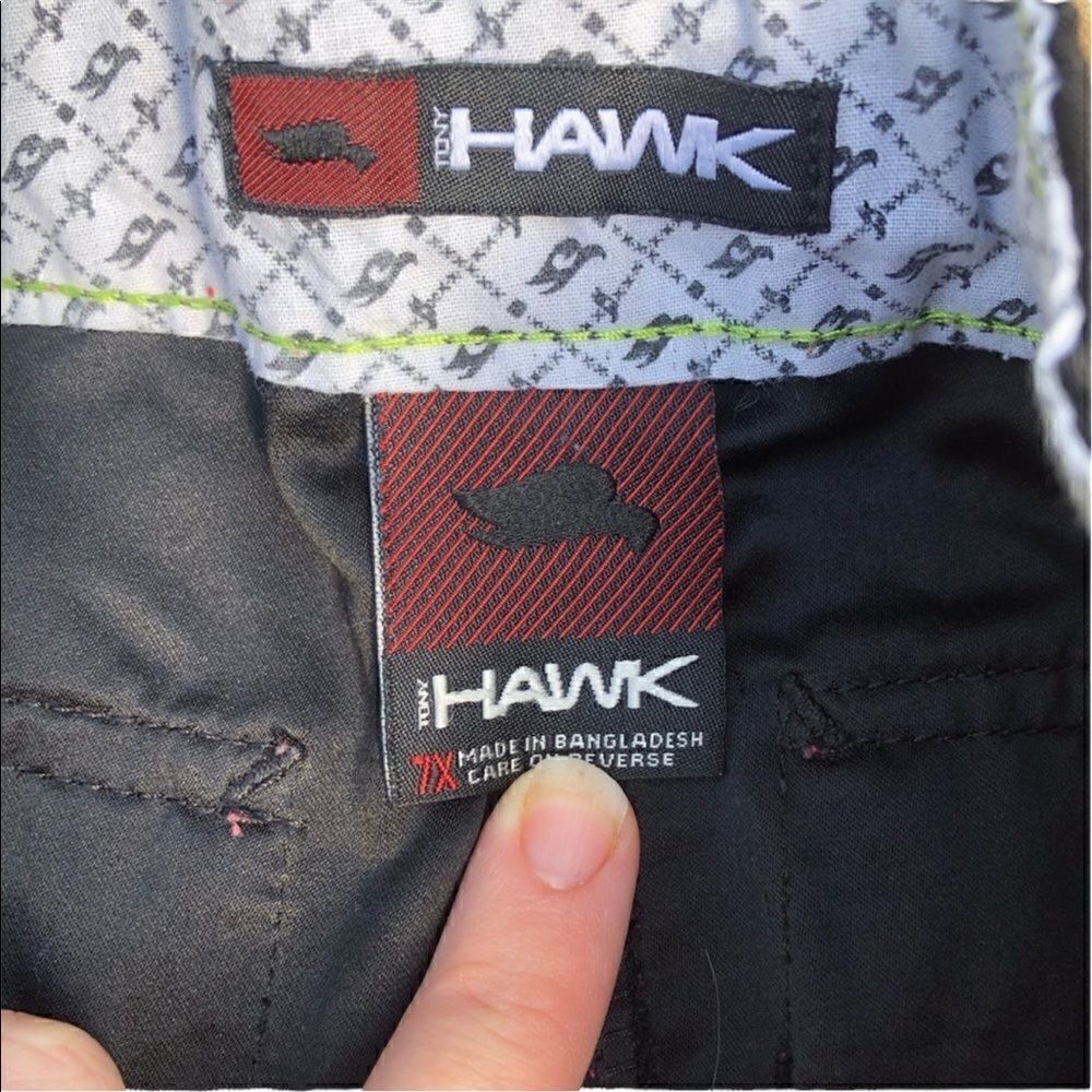 TONY HAWK kids size 7X BLACK PANTS - Picture 3 of 3